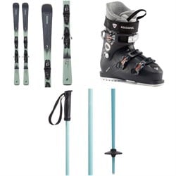 K2 Disruption 75 Skis ​+ M2 10 Quikclik Bindings ​+ Rossignol Kelia 50 Ski Boots - Women's ​+ evo Merge Ski Poles 2024